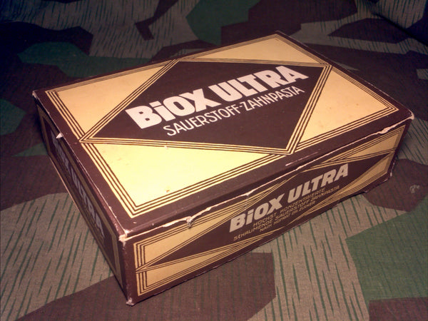 WWII German Biox Ultra Toothpaste Box
