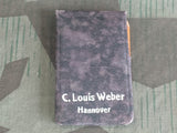 WWII German C. Louis Weber  (Uniform Maker) Advertising Notepad