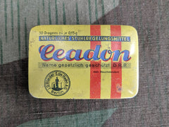 WWII German D.R.P. Ceadon Laxative Tin