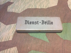 WWII German Dienst Brille Glasses Case