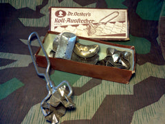 WWII German Dr. Oetker's Rolling Cookie Cutter D.R.G.M.