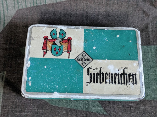 WWII German Eckstein Siebeneichen Cigarette Tin