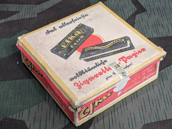 WWII German Efka Cigarette Rolling Paper Box Empty