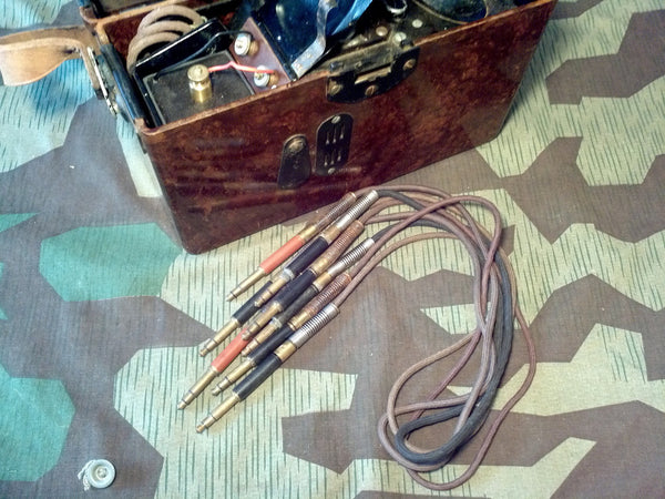 WWII German FF33 Field Phone Connector Cable