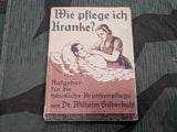 WWII German First Aid Book 1944 Werkluftschutz Sanitätstrup