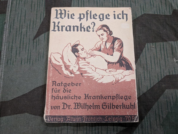 WWII German First Aid Book 1944 Werkluftschutz Sanitätstrup