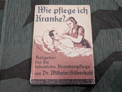 WWII German First Aid Book 1944 Werkluftschutz Sanitätstrup