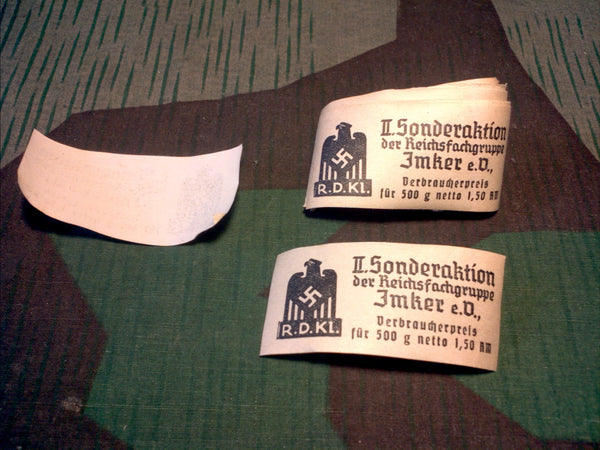 Wwii Meat Label WWII German Food Stuffs Label - Rations