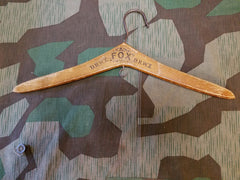 WWII German Fox D.R.W.Z. Wooden Hanger
