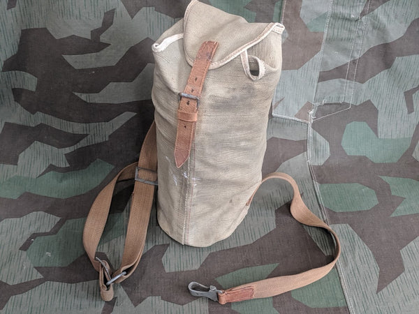WWII German Canvas Bag for Gas Mask Can or Rope?