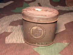 WWII German HN Goldenring Cigarette Tin Tropenpackung
