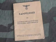 WWII German Kampflieder der NSDAP Song Book 1943