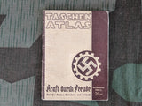 WWII German Kraft Durch Freude KDF Pocket Atlas