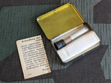 WWII German Lens Soap Glasses Cleaner Tin Kriegstechnische Abteilung