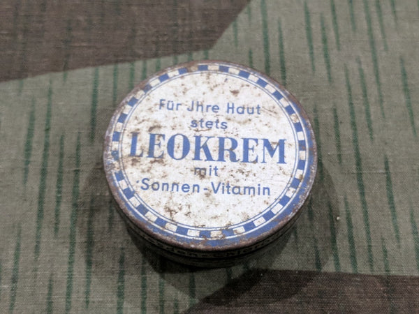 WWII German Leokrem Skin Care Cream Tin (Price in RM)