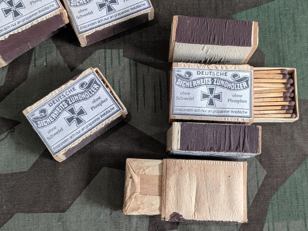 WWII German Match Box with Matches