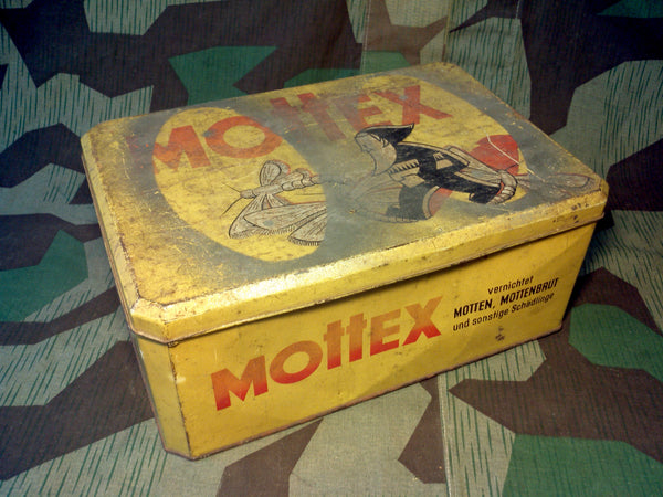 WWII German Mottex Moth Protectant Bulk Container