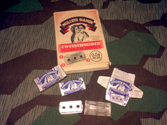 WWII German Mulcuto Diamon Razor Box w/ 1 Packet of Razors