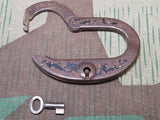 WWII German Oblong Lock and Key