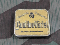 WWII German Olympia Soup Broth Cube Tin