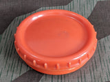 WWII German 1/4 Turn Orange Butter Dish