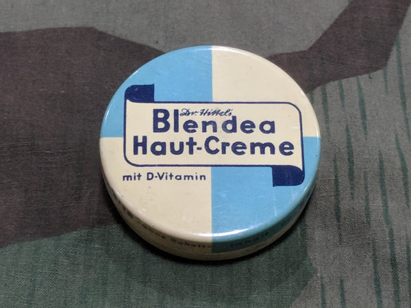 WWII German Original Blendea Haut-Creme Skin Cream Tin