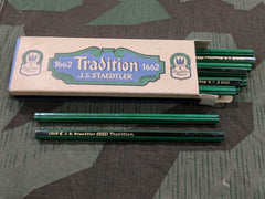 WWII German Original Staedtler Grün Green Colored Pencils