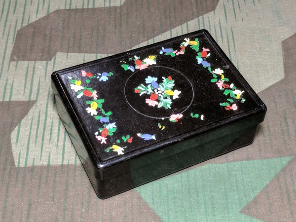 WWII German Painted Bakelite Cigarette Box