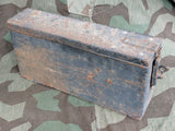 WWII German Heavy Vehicle or Trailer Parts Box