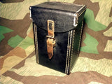 WWII German Preßstoff Headset Pouch Communications
