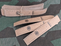 WWII German Reichsnährstand Plum Paper Band (Set of 2)
