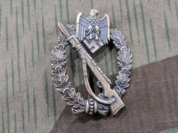 WWII German Repro Infantry Assault Badge Bronze Motorized/Mechanized Infantry