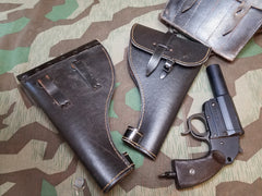 WWII German Repro Preßstoff Flare Gun Holster