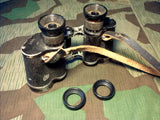 WWII German Reproduction 6X30 Binocular Eye Pieces