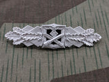 WWII German Reproduction Close Combat Clasp in Silver