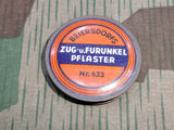 WWII German Small Round Bandage Tin