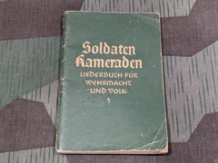 WWII German Soldaten Kameraden Wehrmacht Song Book