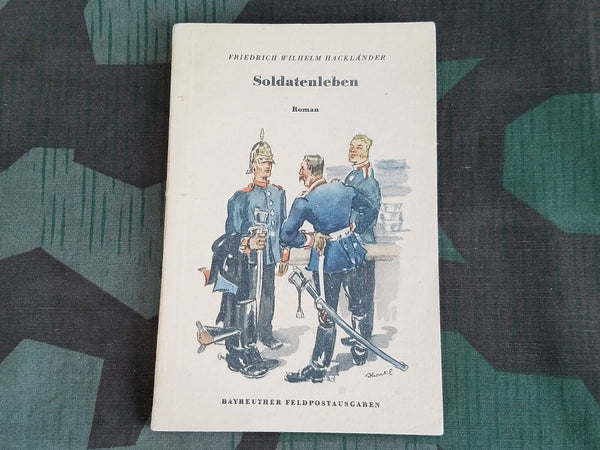 WWII German Soldatenleben 1944 Feldpost Book