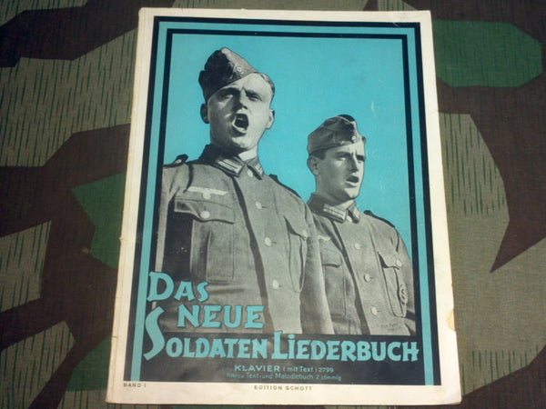 WWII German Soldier's Songbook For Piano (Band I)