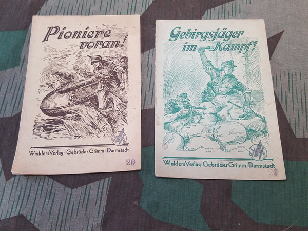 WWII German Stenography Books 1943 (Set of 2)