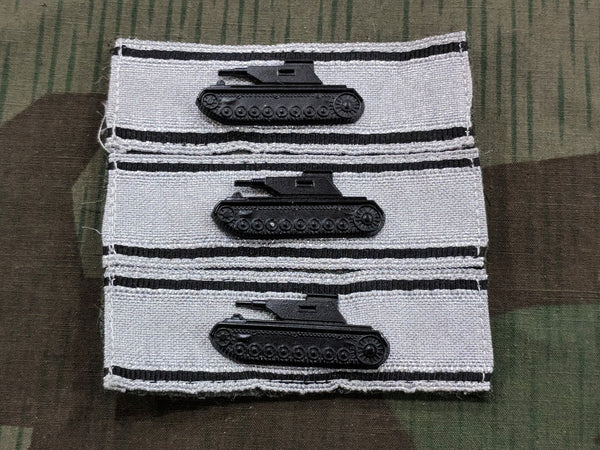 WWII German Reproduction Tank Destruction Badge in Silver