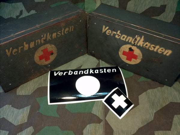 WWII German Verbandkasten Stencil Set