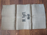 WWII German Wehrmacht H. Vpfl 1942 Ration Sack Paper Twine 
