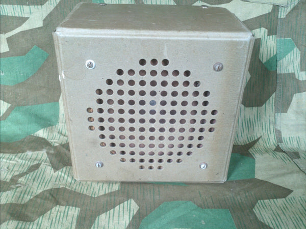 WWII German Wehrmacht Loud Speaker Great Condition WLSpkl
