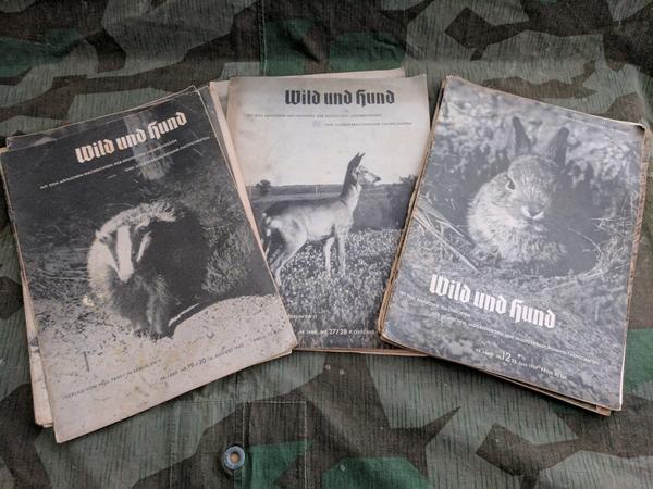WWII German Wild und Hund Hunting and Outdoor Magazines