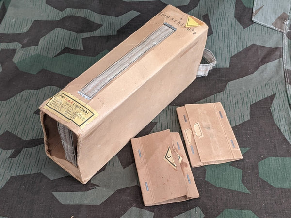 WWII German Yellow Tracer Ammo Cardboard Sleeve