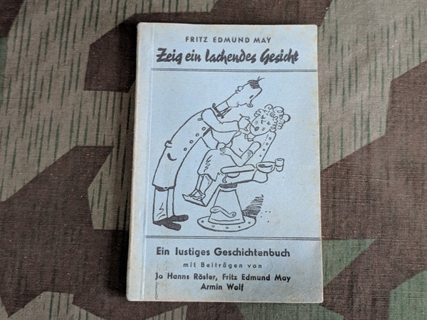 WWII German Zieg ein lachendes Gesicht! Cartoon Book
