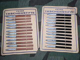 Original 1940s WWII-era German Pocket Pencils Taschenstifte