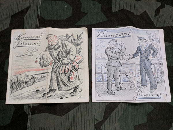 WWII German Kamerad Humor Books 4 & 5 Folge Set