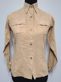 WWII Khaki Women's WAC / Army Nurse Uniform Blouse Shirt